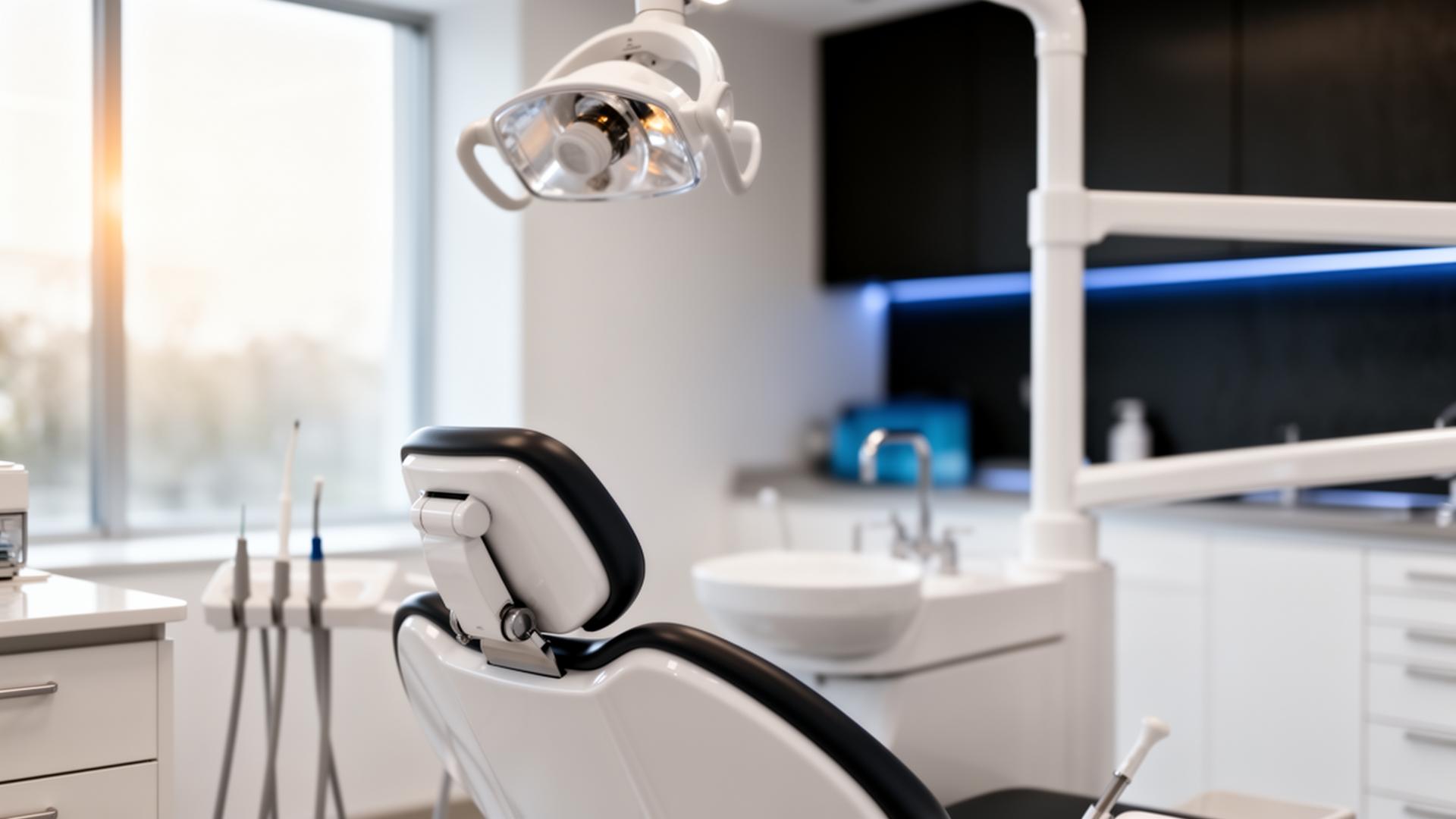 Modern dental clinic interior